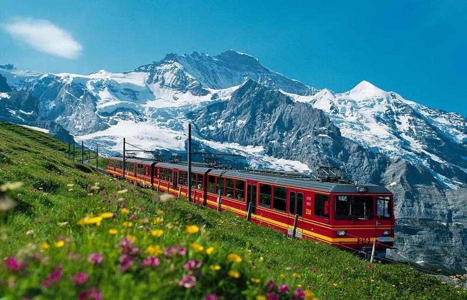 Chemin de fer de la Jungfrau, Suisse
