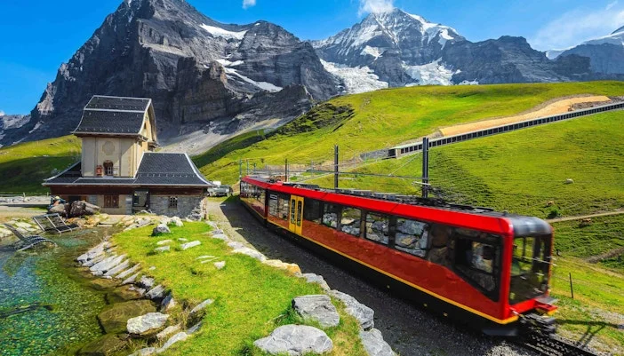 Chemin de fer de la Jungfrau, Suisse