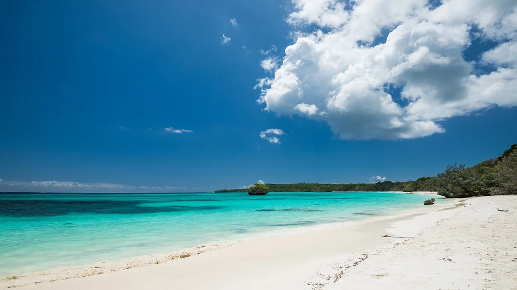 Plage de Luengoni, Nouvelle-Calédonie