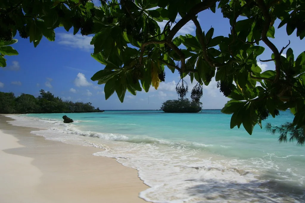Plage de Luengoni, Nouvelle-Calédonie
