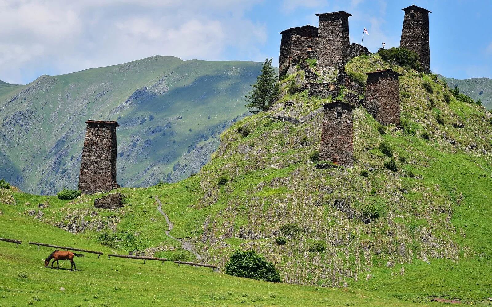 Vieux Omalo, Géorgie