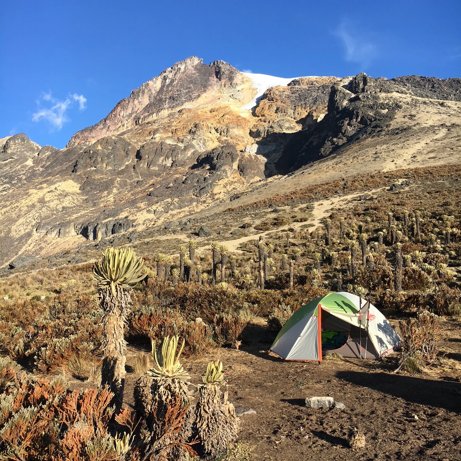 Nevado del Tolima, Colombie