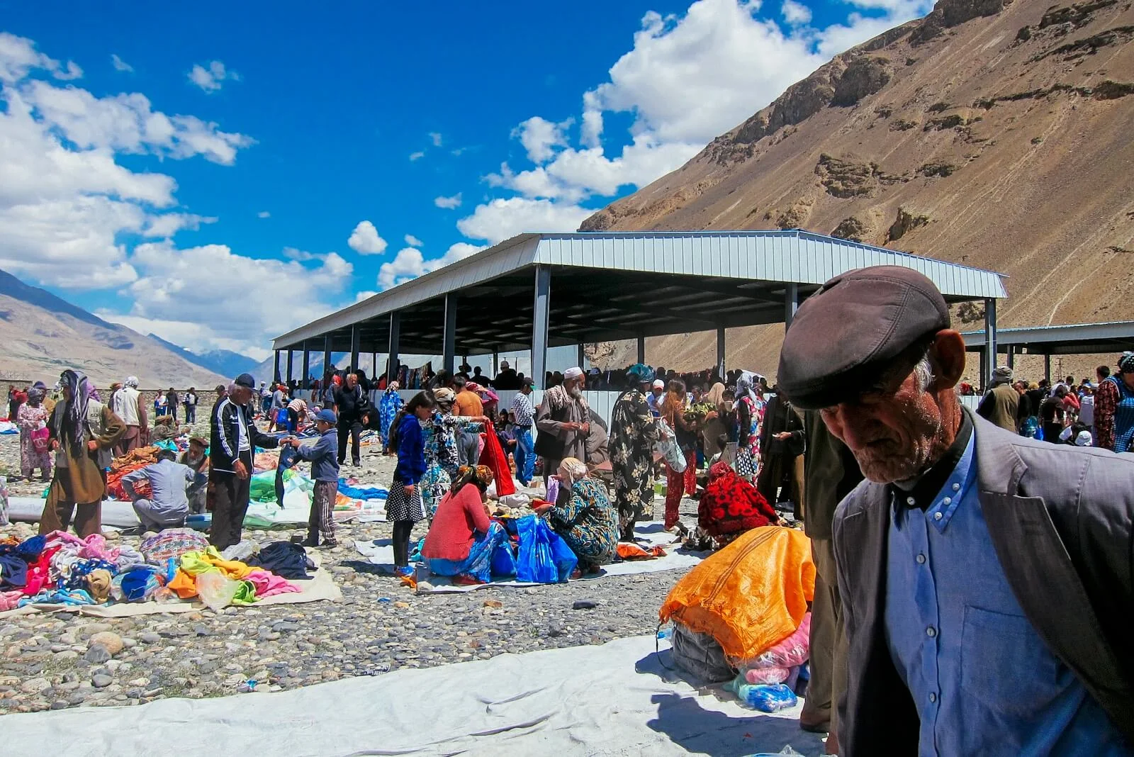 Marché afghan d'Ishkashim, Tadjikistan