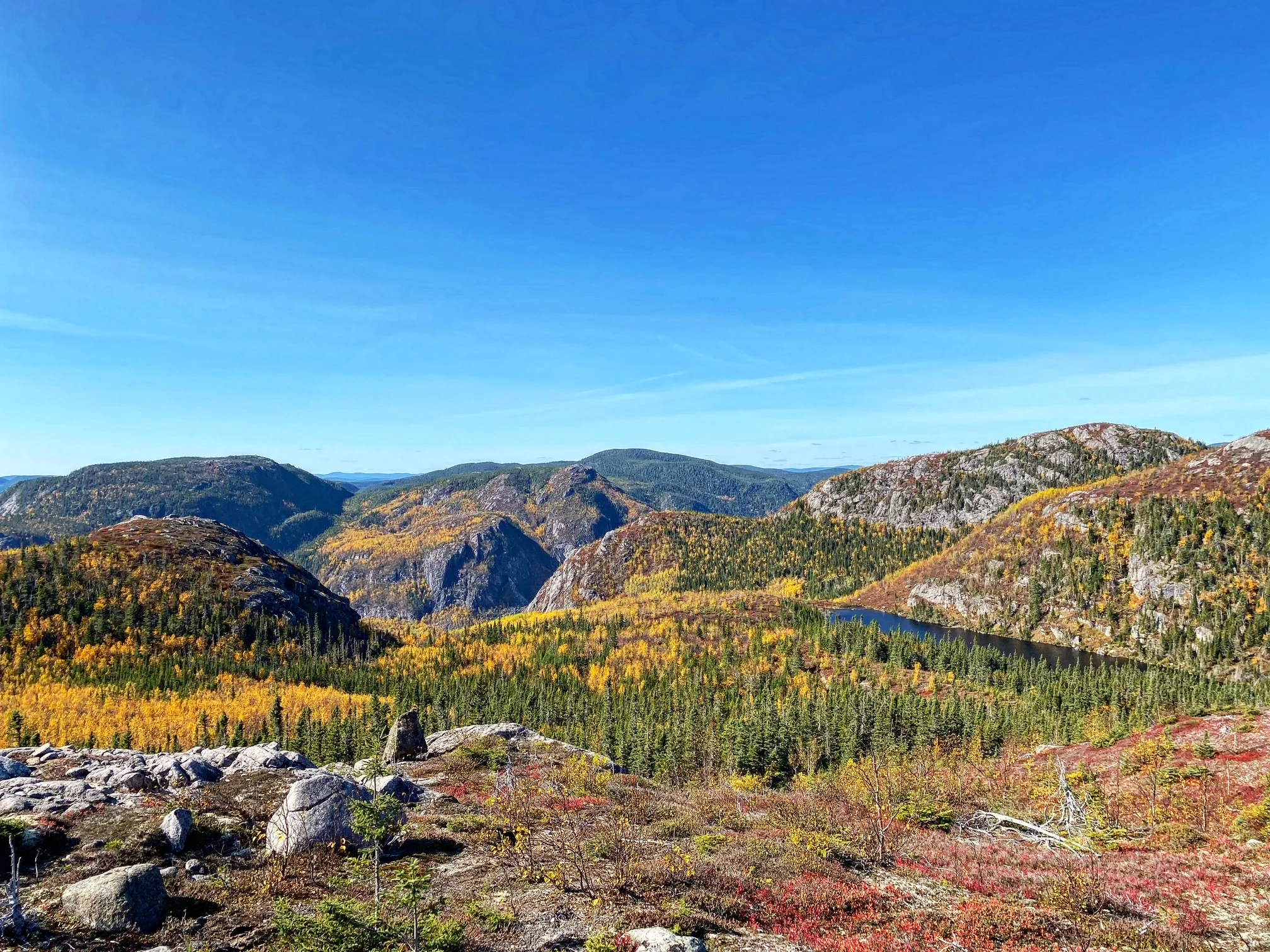Mont du Lac des Cygnes, Canada