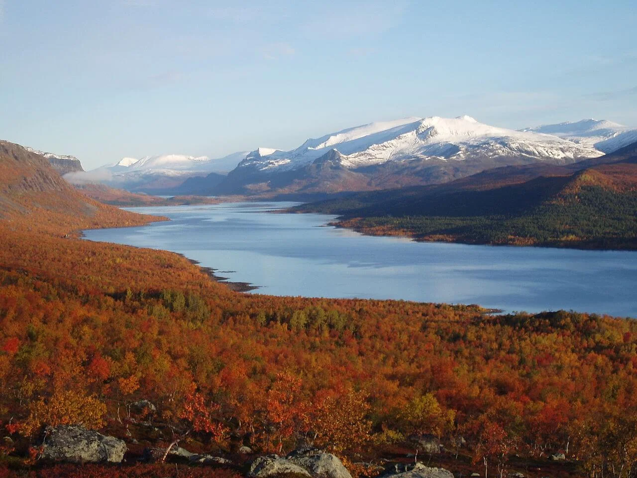 Parc national de Stora Sjofallet, Suède