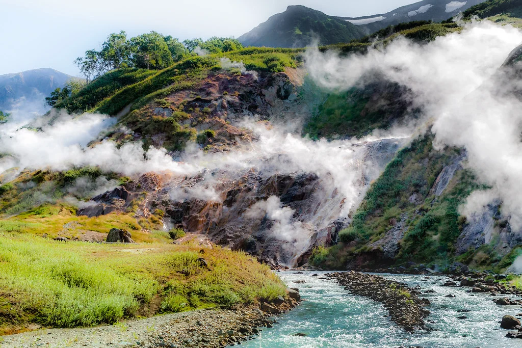 Vallée des geysers, Russie