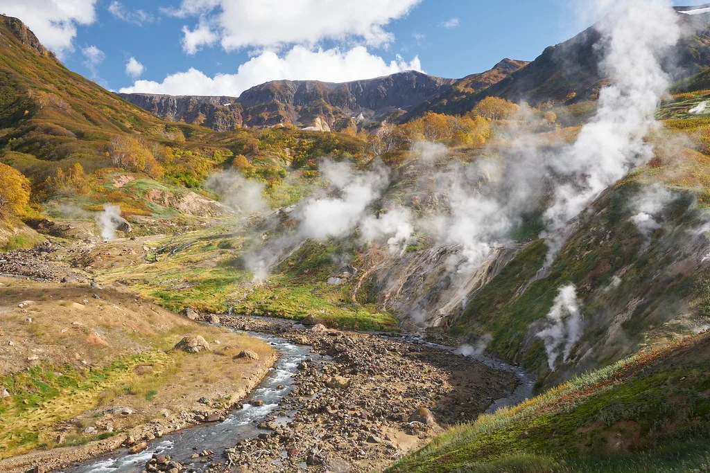 Vallée des geysers, Russie