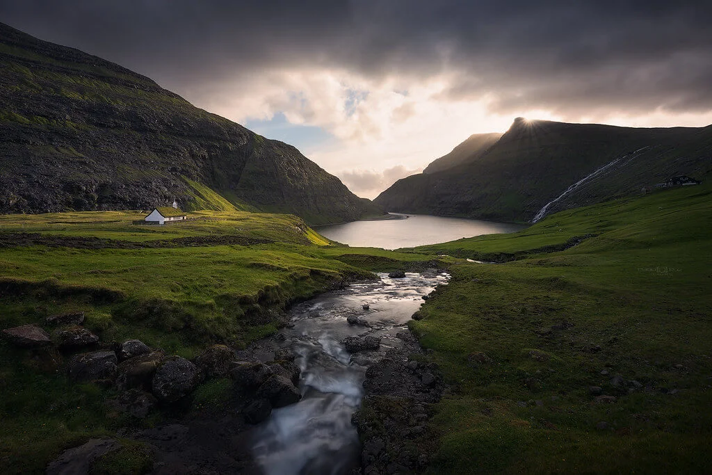 Fjord de Saksun, Îles Féroé