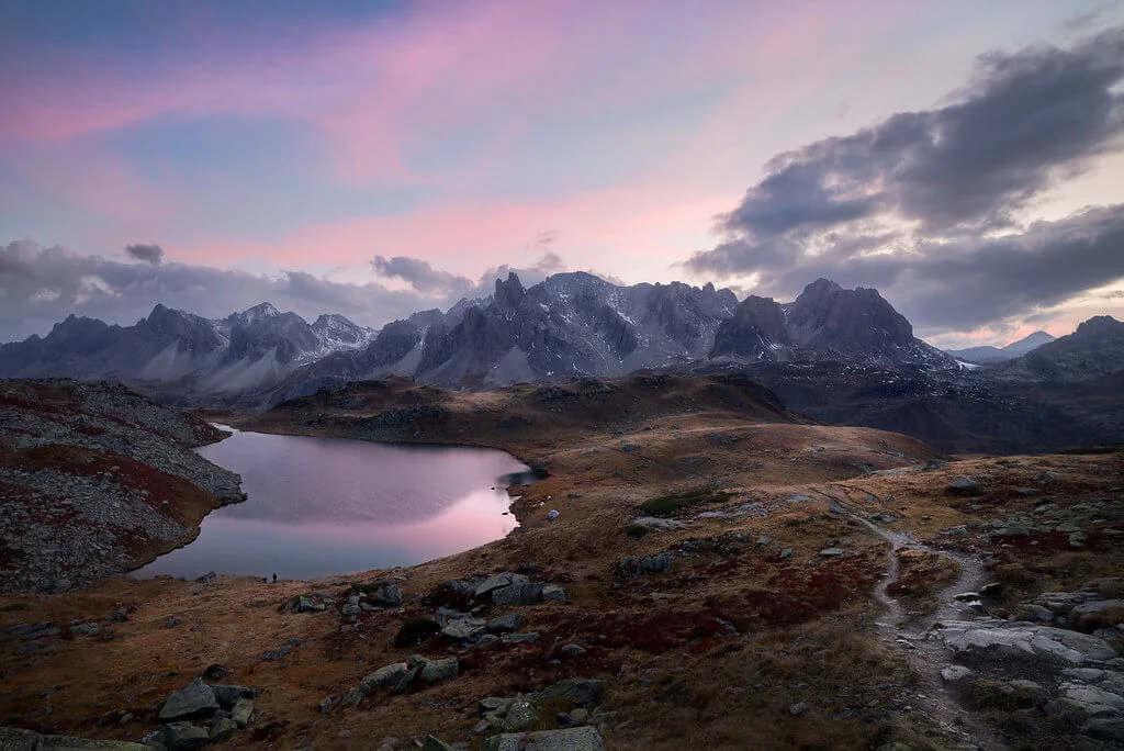 Lac Long (Mercantour), France