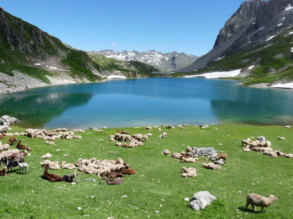 Lac du Grand Ban, France
