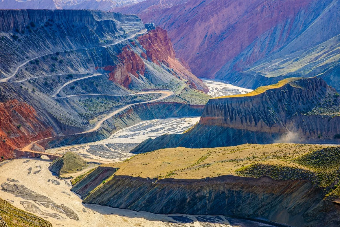 Grand Canyon d'Anjihai, Chine