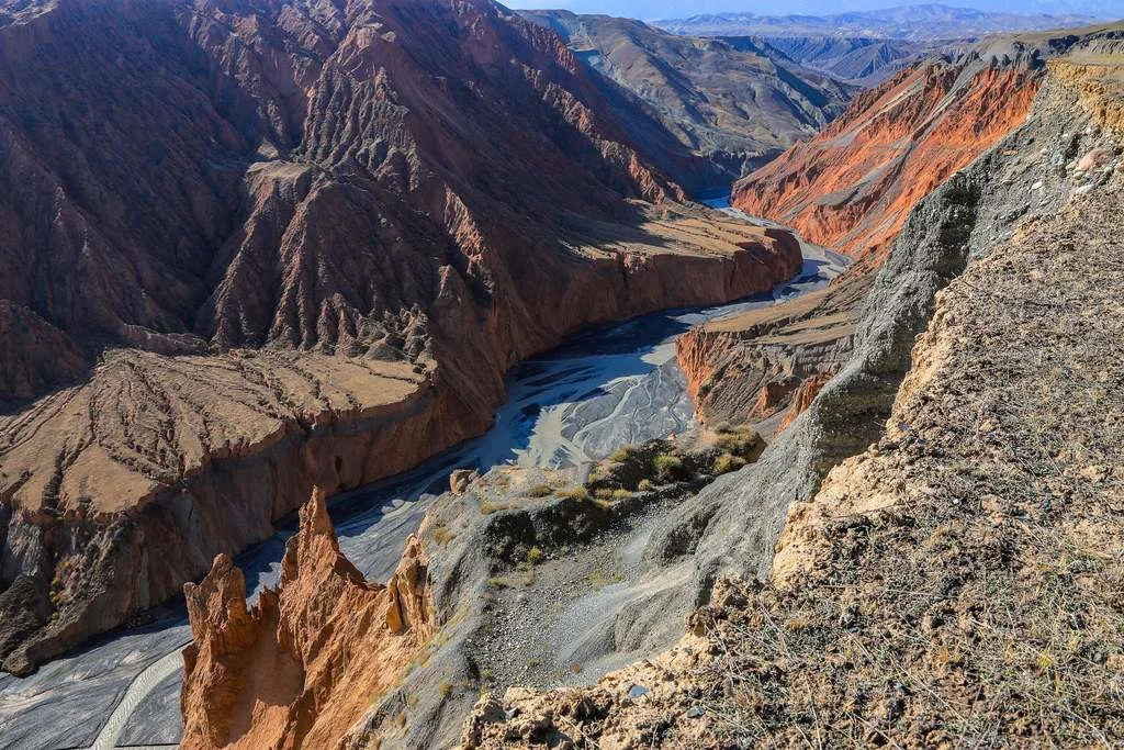 Grand Canyon d'Anjihai, Chine