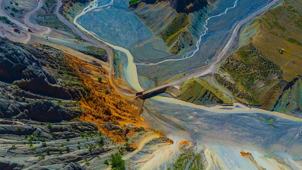 Grand Canyon d'Anjihai, Chine