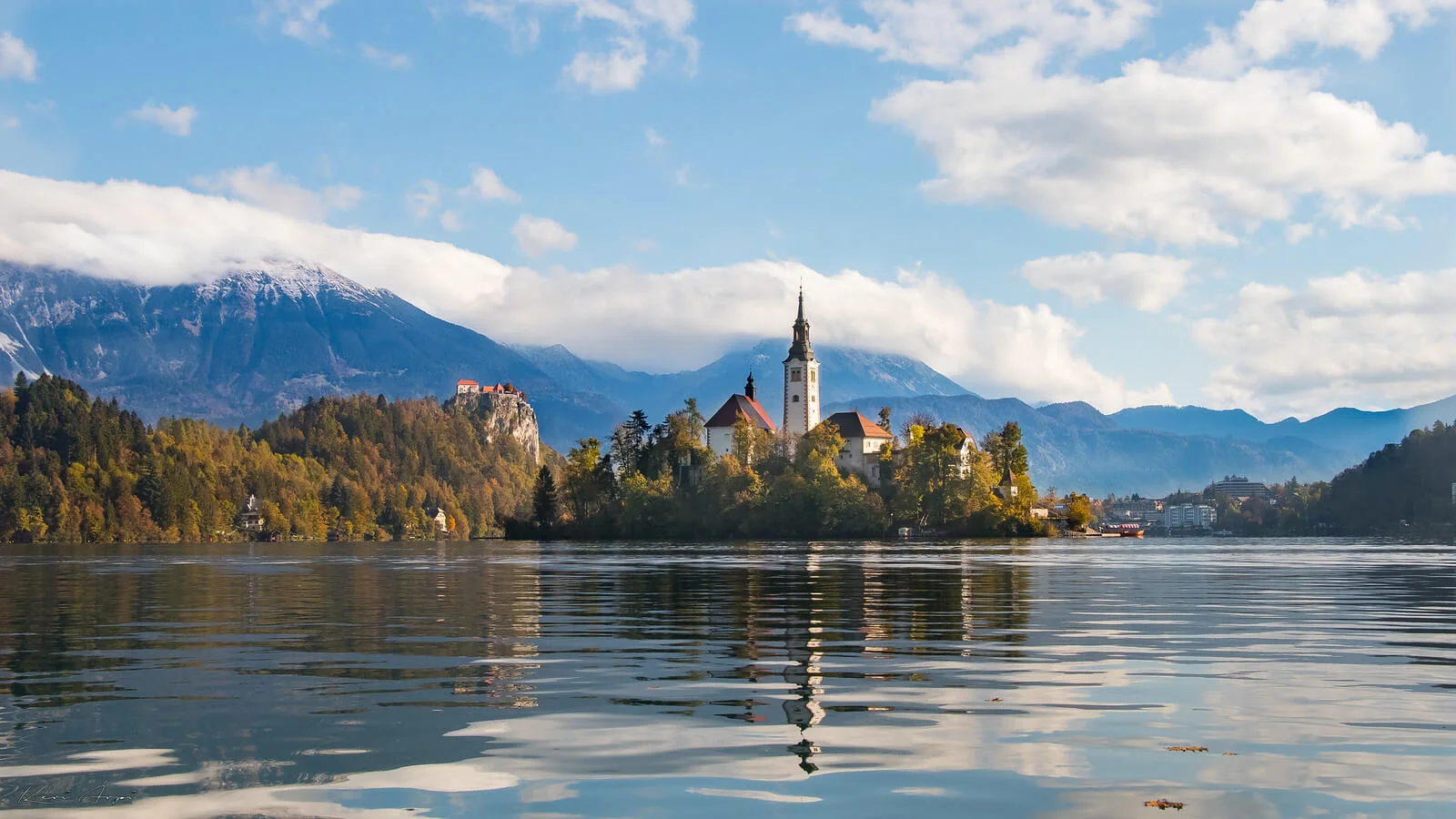 Île de Bled, Slovénie