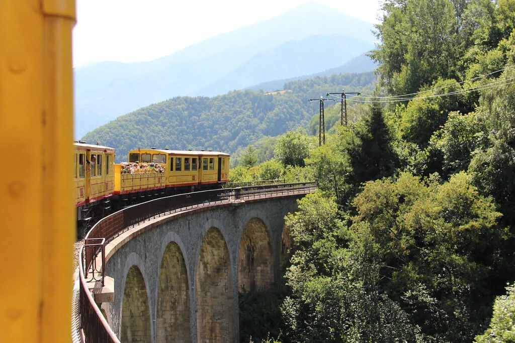 Ligne de Cerdagne, France