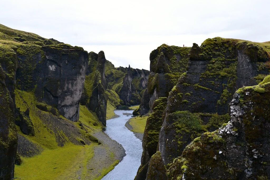 Fjadrargljufur, Islande