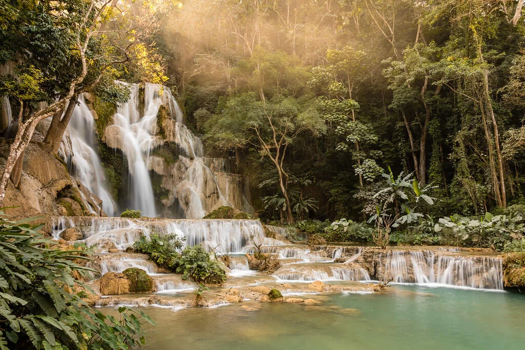 Chutes de Kuang Si, Laos