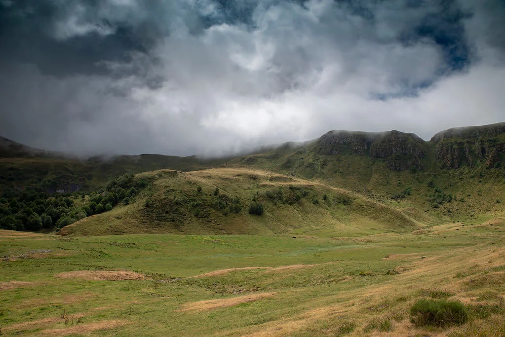 Monts du Cantal, France