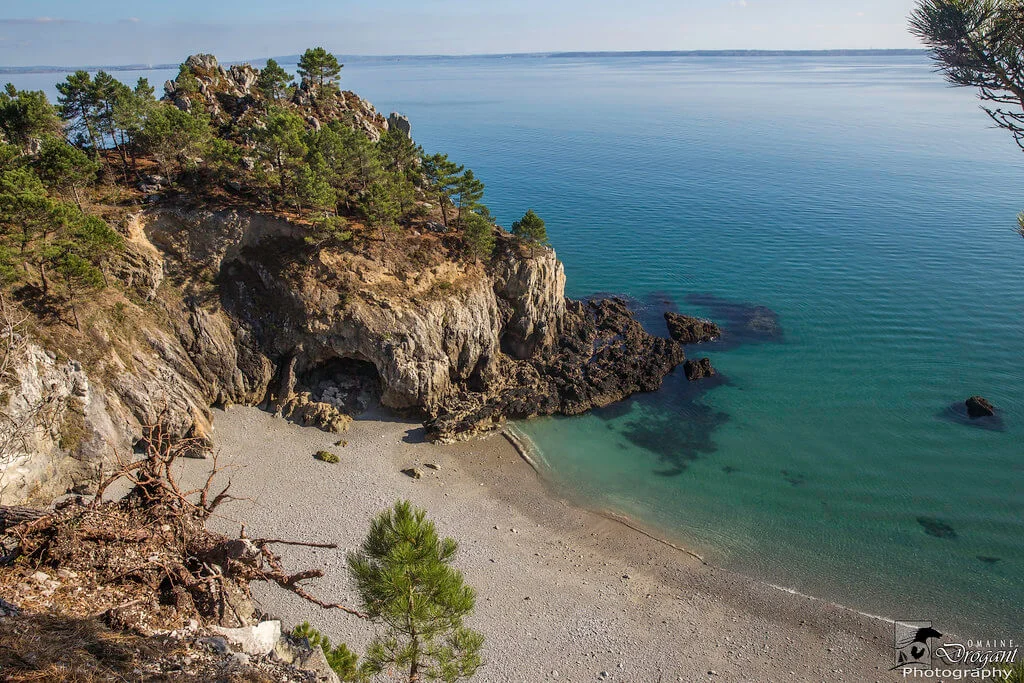 Plage de l'île Vierge, France