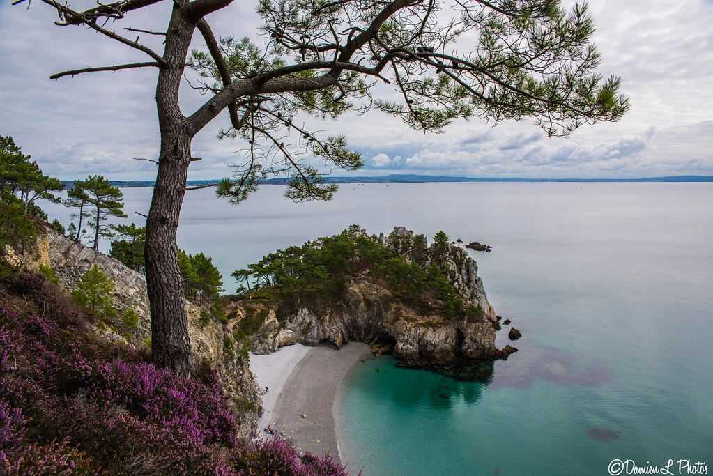 Plage de l'île Vierge, France