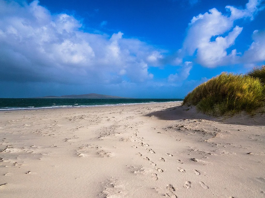 Berneray Beach, Écosse