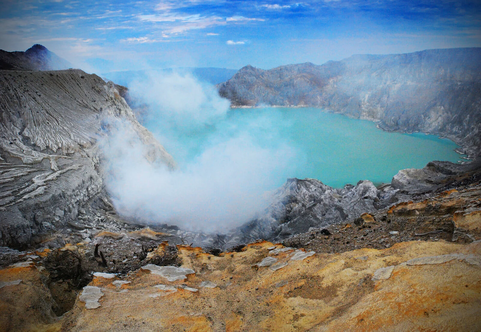 Kawah Ijen, Indonésie
