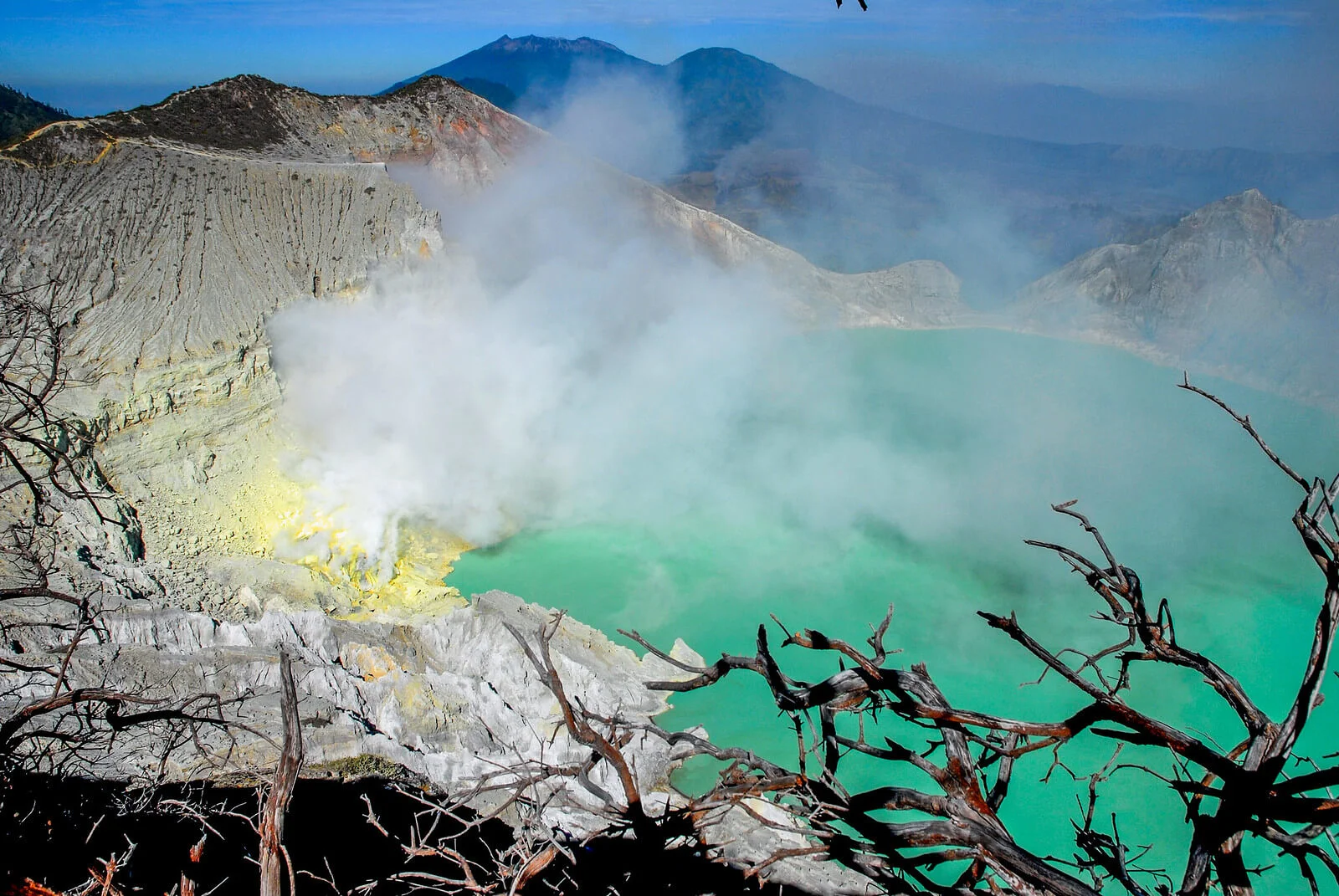 Kawah Ijen, Indonésie