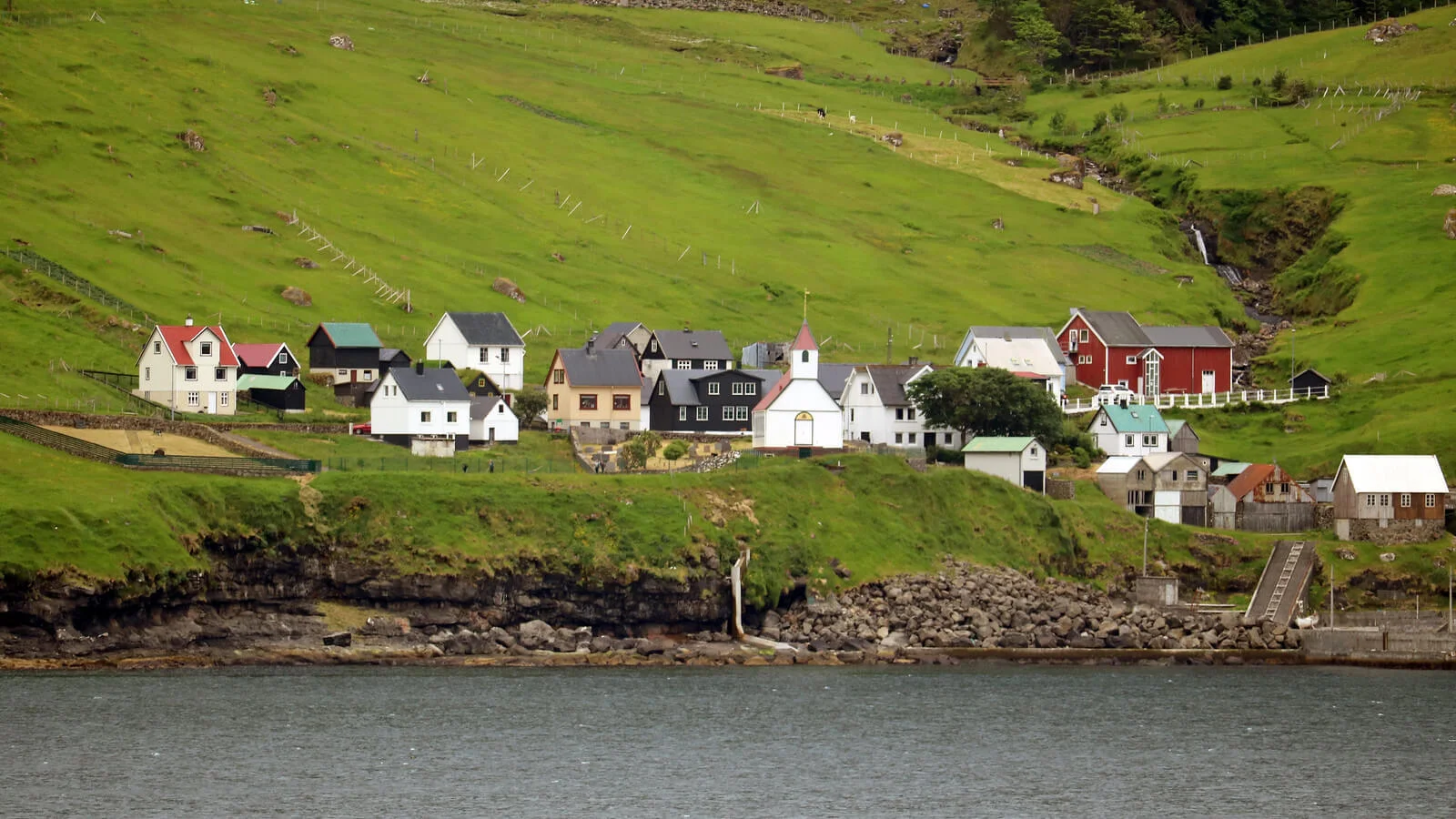 Village de Kunoy, Îles Féroé