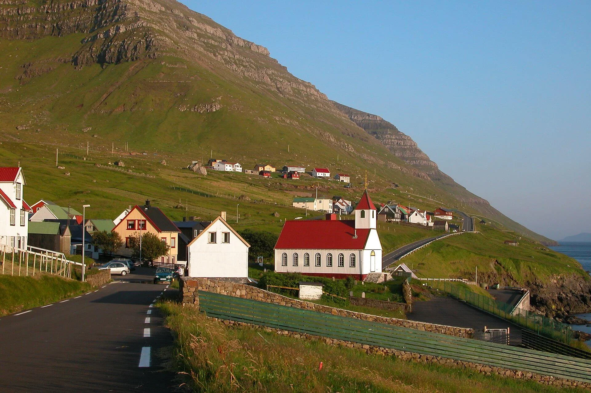 Village de Kunoy, Îles Féroé