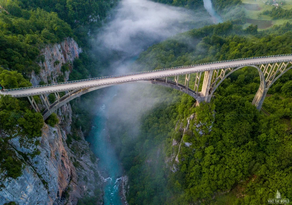 Pont de Durdevica Tara, Monténégro
