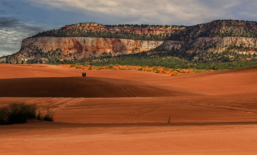 Parc d'État de Coral Pink Sand Dunes, États-Unis