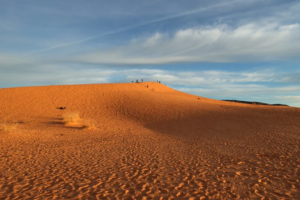 Parc d'État de Coral Pink Sand Dunes, États-Unis