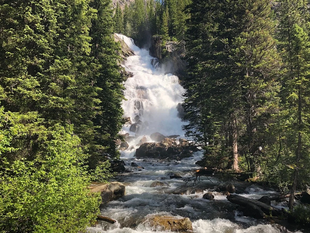 Hidden Falls (Wyoming), États-Unis