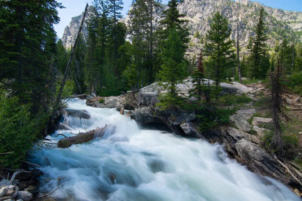 Hidden Falls (Wyoming), États-Unis