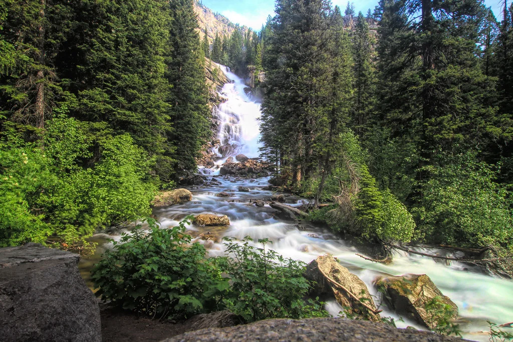 Hidden Falls (Wyoming), États-Unis