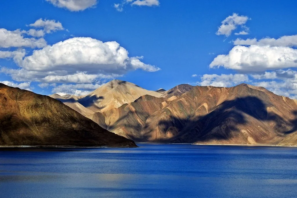 Lac Pangong, Inde, Chine