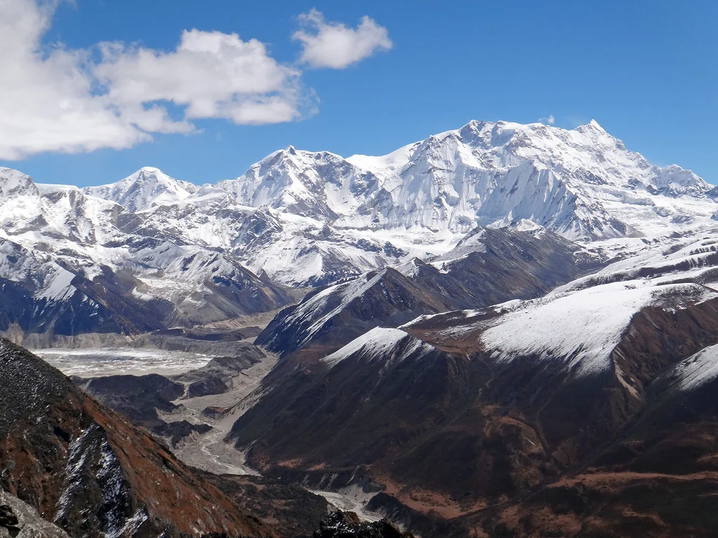 Gangkhar Puensum, Bhoutan, Chine