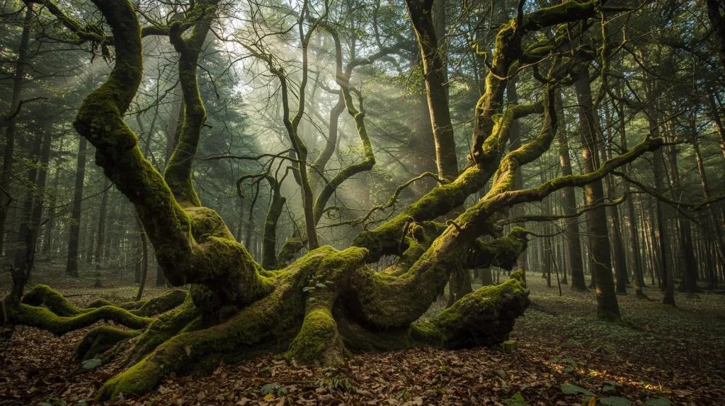 Forêt de Bialowieza, Pologne, Biélorussie