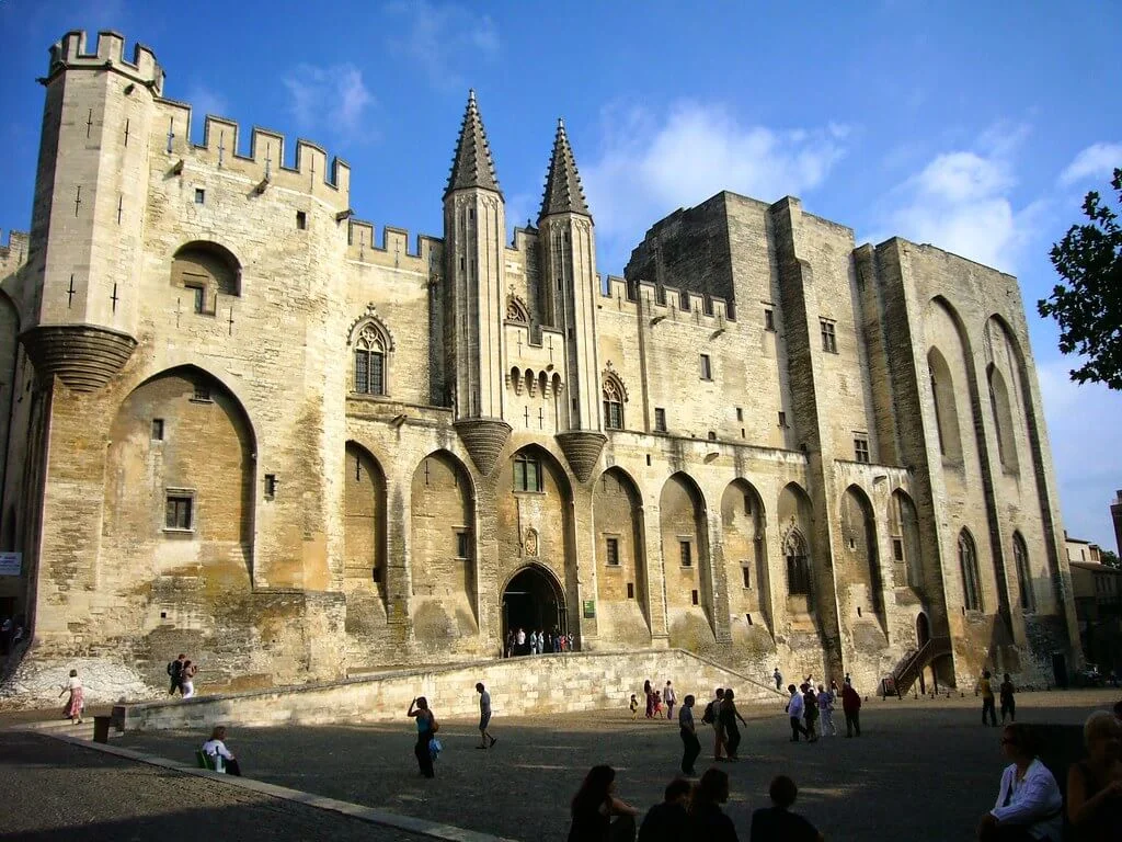 Palais des papes d'Avignon, France