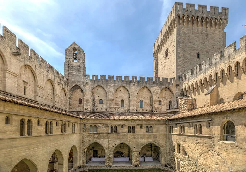 Palais des papes d'Avignon, France