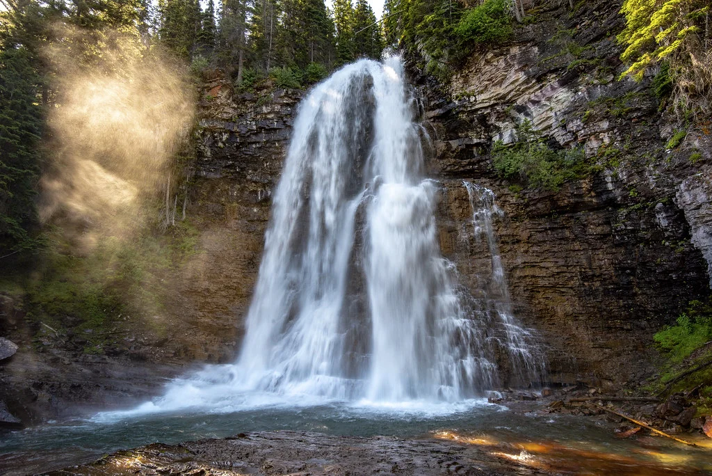 Virginia Falls, États-Unis