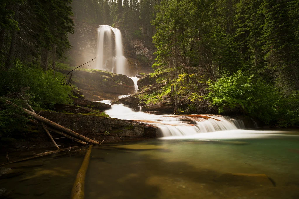 Virginia Falls, États-Unis