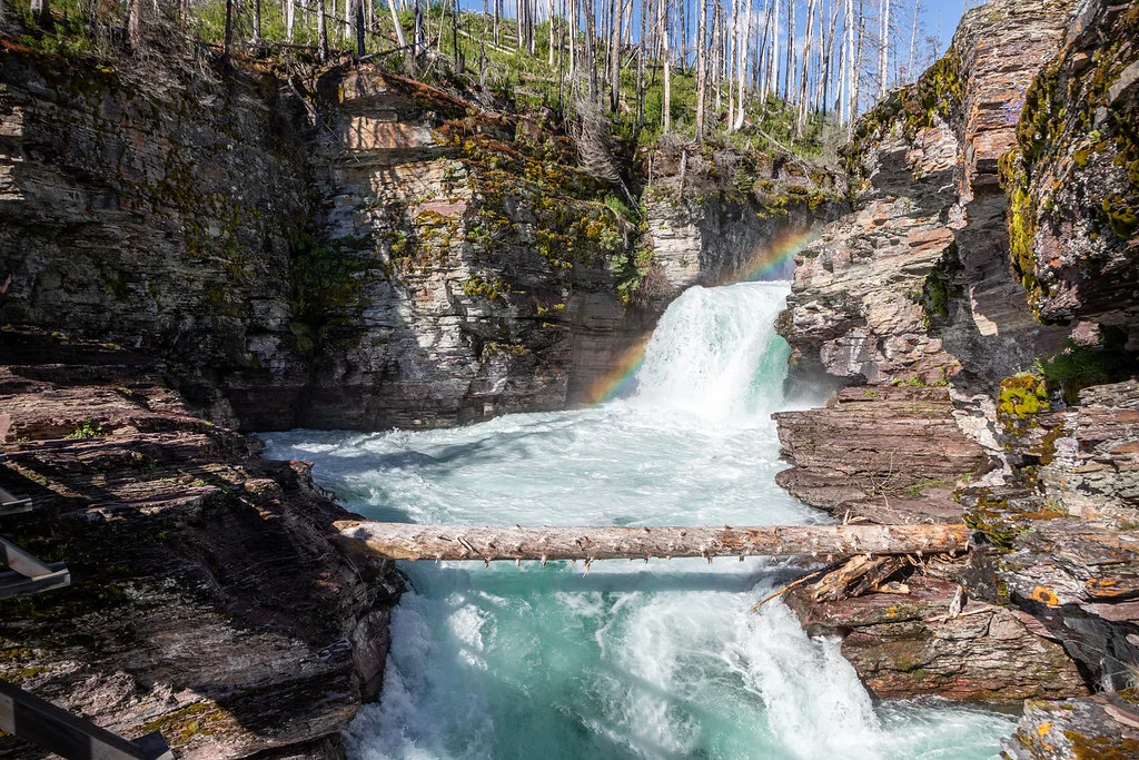 Virginia Falls, États-Unis