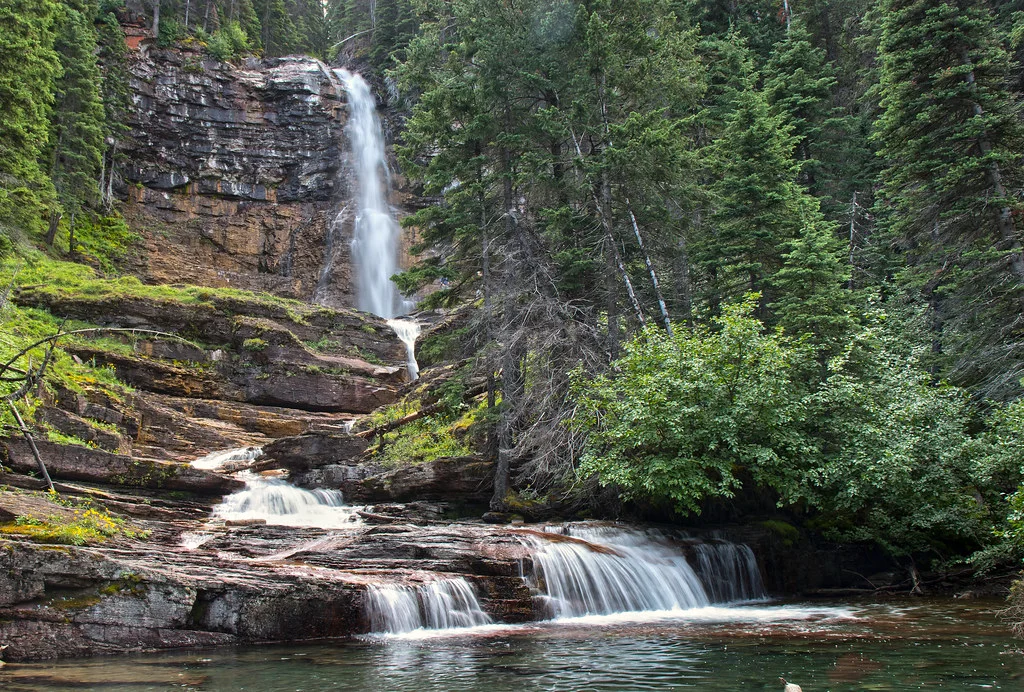Virginia Falls, États-Unis