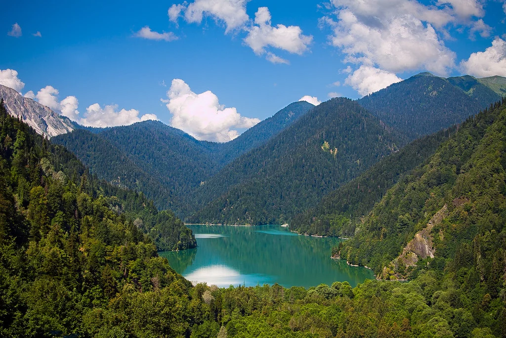 Lac Ritsa, Géorgie