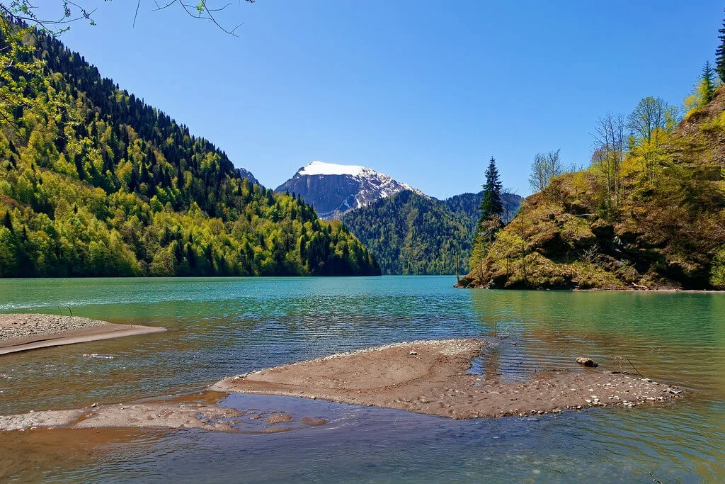 Lac Ritsa, Géorgie