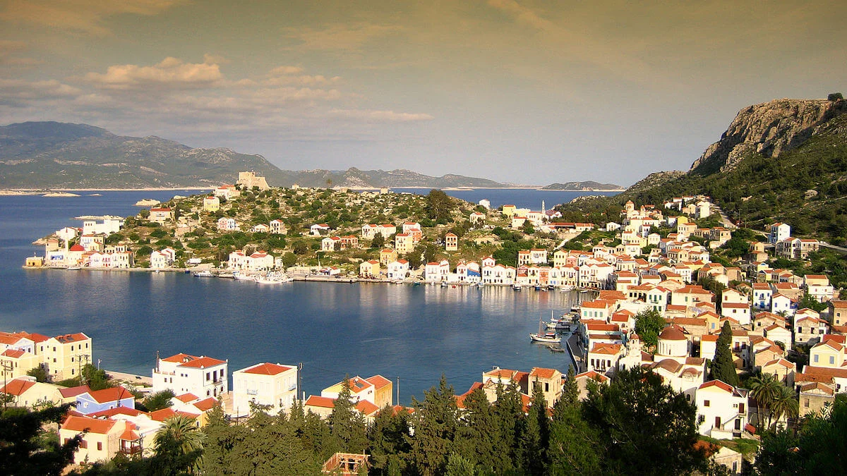 Port de Megisti, Grèce