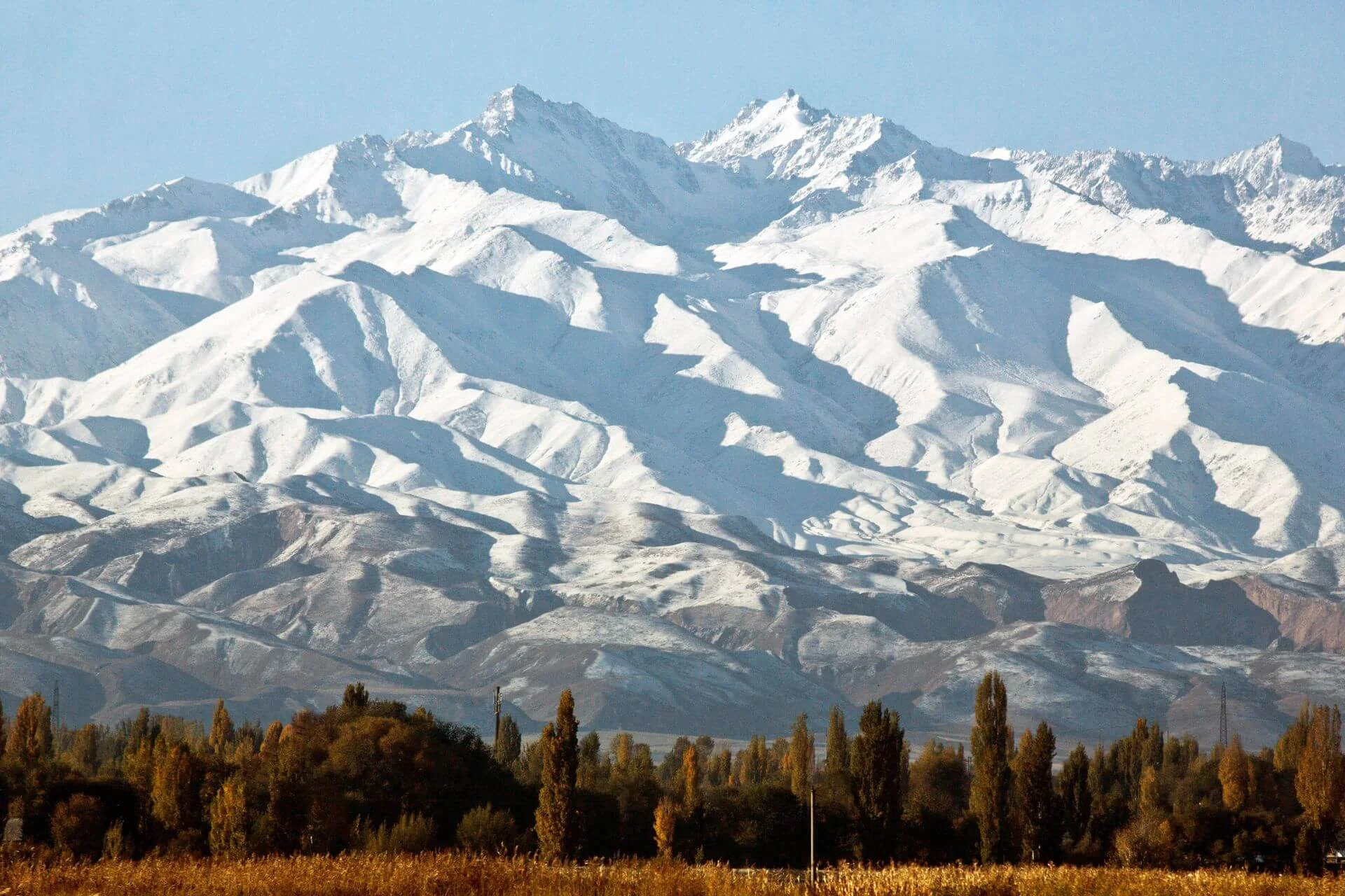 Tian Shan, Kirghizistan, Chine