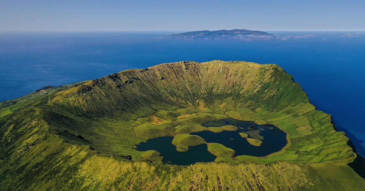 Caldeira de Corvo, Portugal, Açores