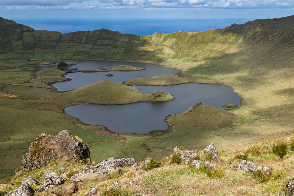 Caldeira de Corvo, Portugal, Açores
